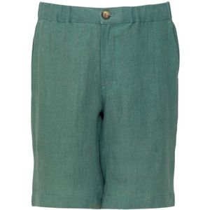 Mazine Littlefield Linen Shorts Short (Heren |turkoois)