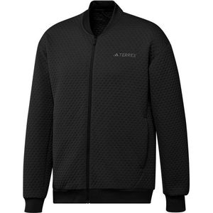 adidas - Sweaterjack - Grijs - 100% Gerecycled Polyester