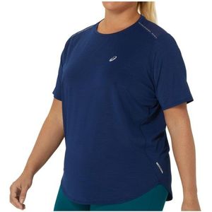 Asics Womens Road S/S Top Hardloopshirt (Dames |blauw)