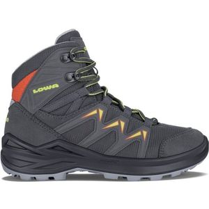 Lowa Kids Innox Pro GTX MID Junior Wandelschoenen (Kinderen |grijs/blauw |waterdicht)