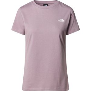 The North Face Womens S/S Simple Dome Tee T-shirt (Dames |purper/roze)