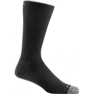 Darn Tough Solid Crew Lighweight Multifunctionele sokken (Heren |zwart)