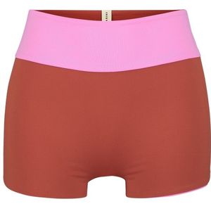 MYMARINI Womens Highwaist Panty Bikinibroekje (Dames |rood)