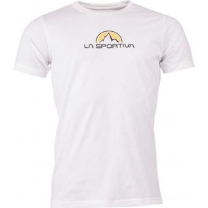 La Sportiva Footstep Tee T-shirt (Heren |wit)