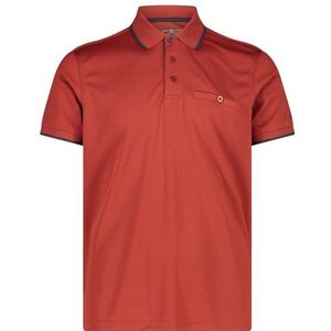 CMP Polo Polyester Poloshirt (Heren |rood)