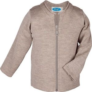Reiff Kids Jacke Elina Merinovest (Kinderen |bruin/grijs)