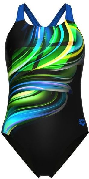 Arena - Bloom Swimsuit Swim Pro Back LB - Badpak - Zwart
