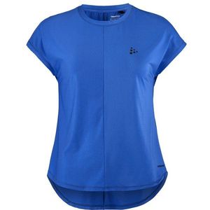 Craft Womens Core Essence S/S Tee Sportshirt (Dames |blauw)
