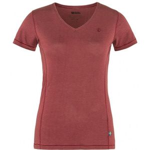 Fjällräven Womens Abisko Cool T-shirt (Dames |rood)