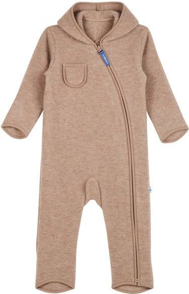 Finkid - Puku Wool - Overall - Bruin - Kinderen