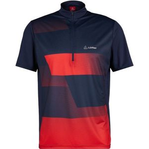 Löffler Bike-Shirt Fietsshirt (Heren |blauw)