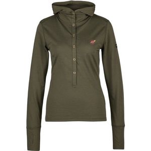 supernatural Womens Rocket175 Hoodie Hoodie (Dames |olijfgroen)