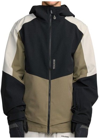 Volcom Brighton Full Zip Jacket Ski-jas (Heren |zwart |waterdicht)