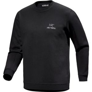 Arcteryx Emblem Fleece Crew Trui (Heren |zwart)