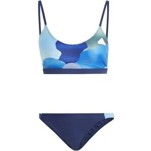 adidas Womens City Escape Camo Bikini Set Bikini (Dames |blauw)