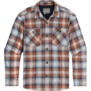 Royal Robbins Snowcap Lined Flannel L/S Overhemd (Heren |grijs/bruin)