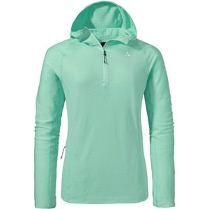 Schöffel Womens Fleece Hoody Style Kravica Fleecetrui (Dames |groen/turkoois)