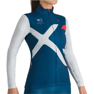 Sportful Womens Squadra Jersey Langlaufjas (Dames |blauw)