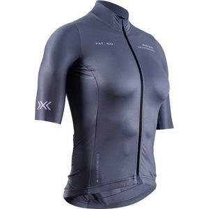 X-Bionic - Corefusion Ride Jersey - Fietsshirt - Blauw - 78% Polyester, 22% Elastaan