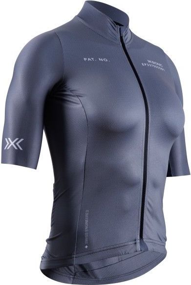 X-Bionic - Corefusion Ride Jersey - Fietsshirt - Blauw - 78% Polyester, 22% Elastaan