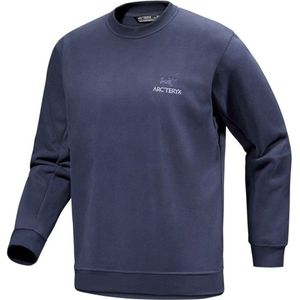 Arcteryx Emblem Fleece Crew Trui (Heren |blauw)