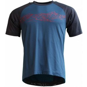 Zimtstern PureFlowz Shirt S/S Fietsshirt (Heren |blauw)