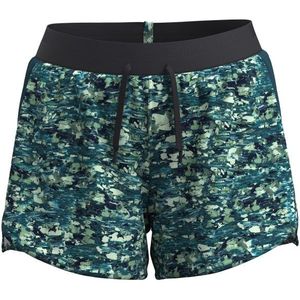 Smartwool Womens Active Lined 4 Short Hardloopshort (Dames |blauw)