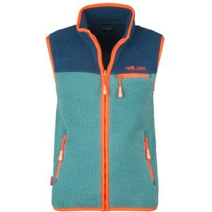 Trollkids - Hemsedal - Fleecebodywarmer - Turkoois