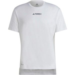 adidas Terrex Terrex Multi T-Shirt Sportshirt (Heren |grijs/wit)