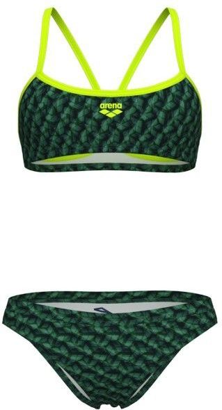 arena - New Monogram - Tweedelig Zwempak - Groen - Dames