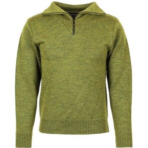 Flomax Troyer Udo Wollen vest (Heren |olijfgroen)