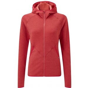 Mountain Equipment - Calico Hooded Jacket - Fleecevest - Rood - 100% Polyester, Capuchon, Stretch