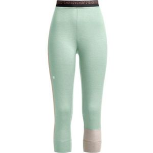 Ortovox Womens 185 RockNWool Short Pants Merino-ondergoed (Dames |groen)