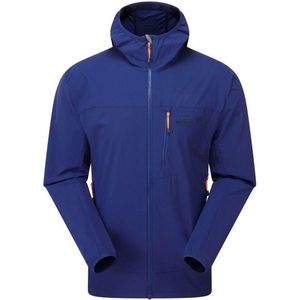 Mountain Equipment - Echo Hooded Jacket - Softshelljack - Blauw