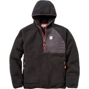 Passenger Ventura 1/2 Zip Recycled Sherpa Fleece Fleecetrui (Heren |zwart)