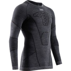 X-Bionic Symbio Merino Shirt L/S Merino-ondergoed (Heren |grijs/zwart)