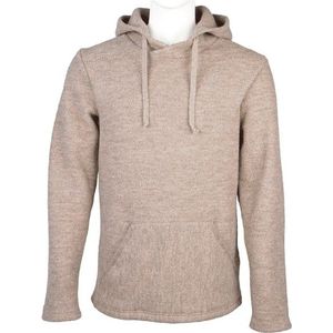 Reiff Hoody Wollen trui (Heren |beige)