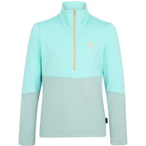 Ziener Kids Jarps-Z Fleecetrui (Kinderen |turkoois/grijs)