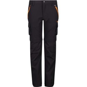 CMP Boys Zip Off Pant 4-Way Stretch Trekkingbroek (Kinderen |zwart)