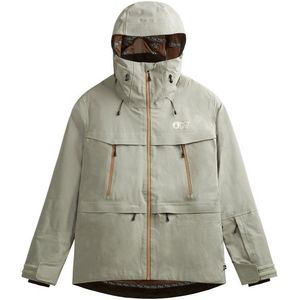 Picture Womens Allea 3L Xpore Jacket Ski-jas (Dames |olijfgroen/grijs |waterdicht)
