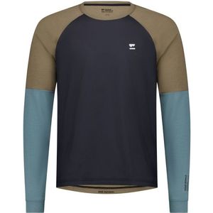 Mons Royale - Tarn Merino Bike Wind Jersey - Fietsshirt - Blauw