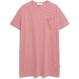 ARMEDANGELS Womens Chaara Lovely Stripes Jurk (Dames |roze)