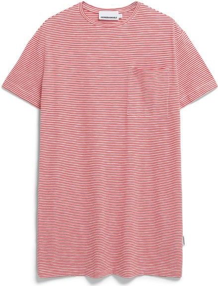 ARMEDANGELS Womens Chaara Lovely Stripes Jurk (Dames |roze)