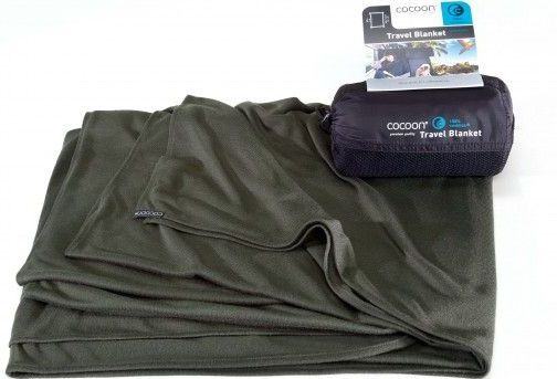 Travel Blanket - Zacht - 100% Polyester - CoolMax® EcoMade - 180 x 140 cm