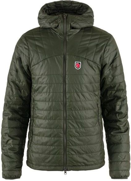 Fjällräven - Expedition X-Lätt Hoodie - Synthetisch Jack - Olijfgroen