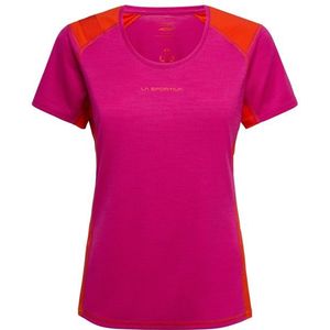 La Sportiva Womens Compass T-Shirt Sportshirt (Dames |roze)