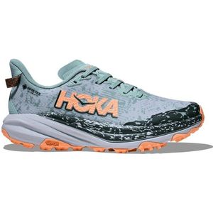HOKA Womens Speedgoat 6 GTX Trailrunningschoenen (Dames |grijs |waterdicht)