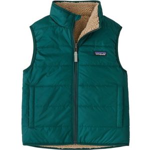 Patagonia Kids Reversible Ready Freddy Vest Fleecebodywarmer (Kinderen |blauw)