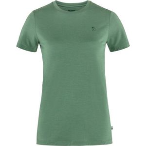 Fjällräven Womens Abisko Wool S/S T-shirt (Dames |groen)