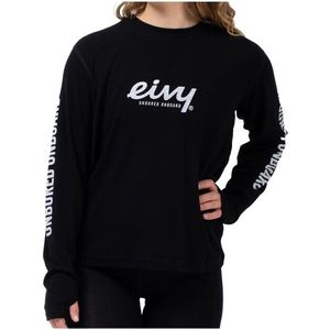 Eivy - Loose Fit MX Wool Rib Top - Merino-ondergoed - Zwart